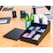 Dacasso Classic Black Leather Coffee Condiment Organizer AG-1028 - alternate 5